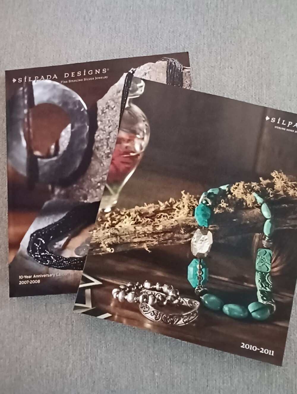 2 Silpada Catalogs 2007.08 And 2010.11.